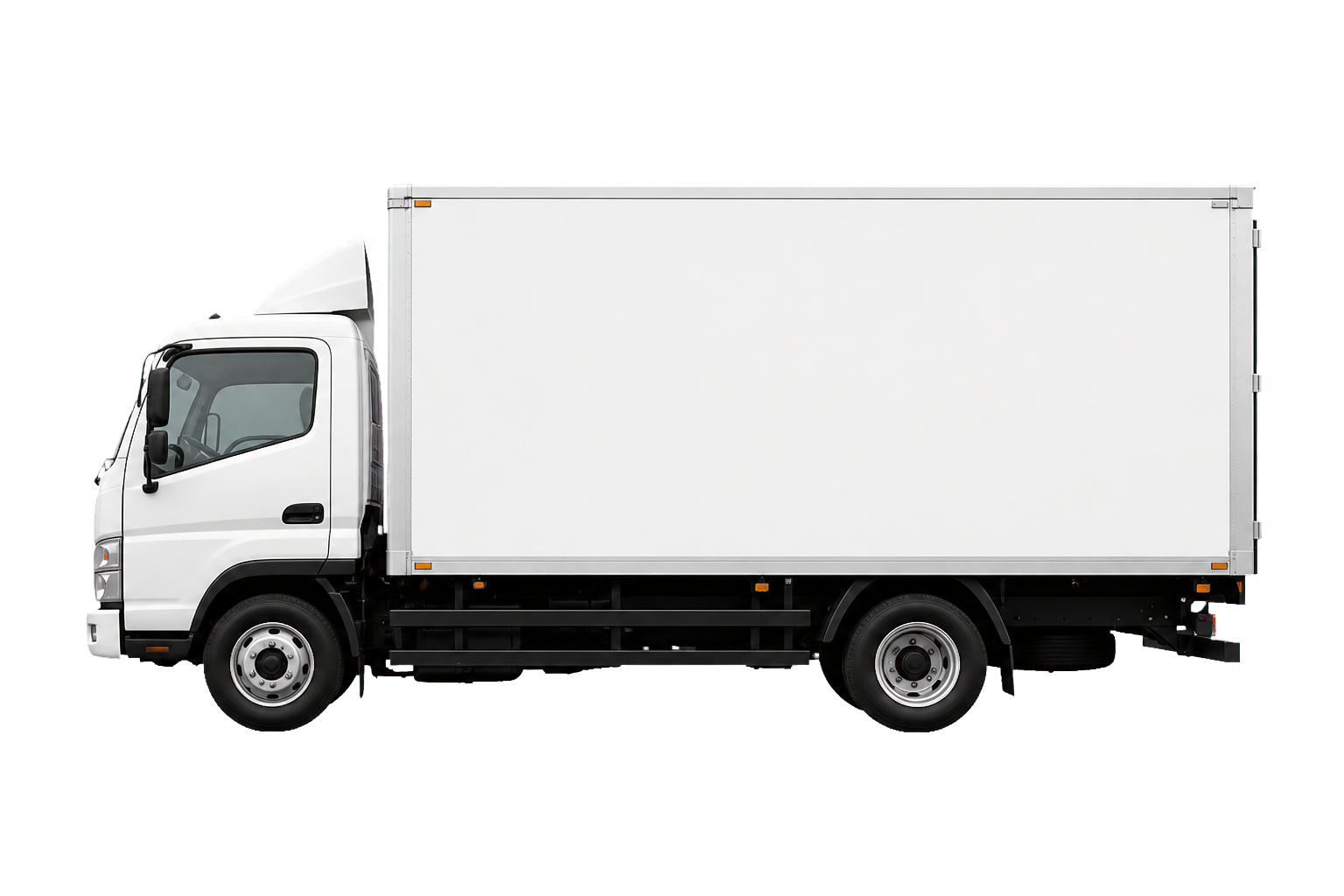 White 5-ton box lorry